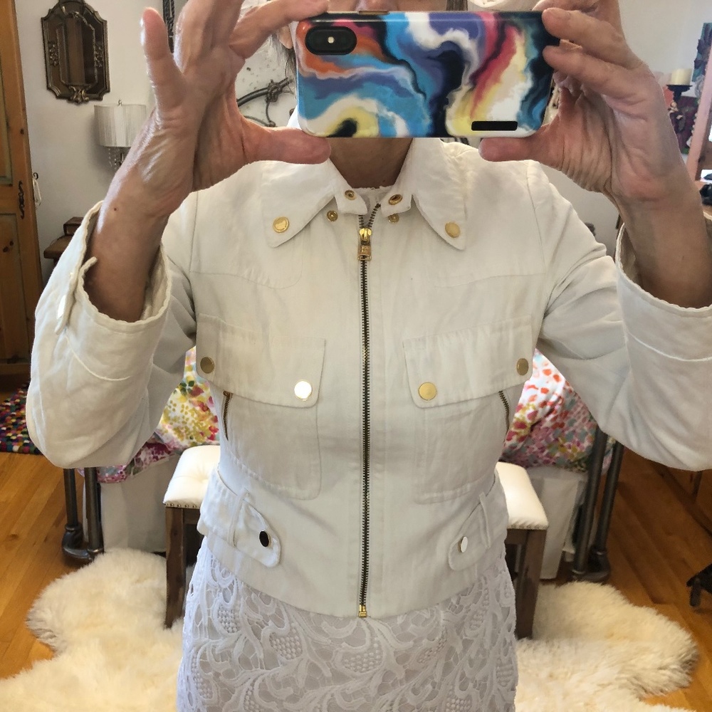 White jacket